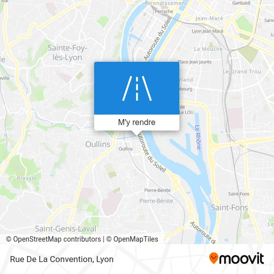 Rue De La Convention plan