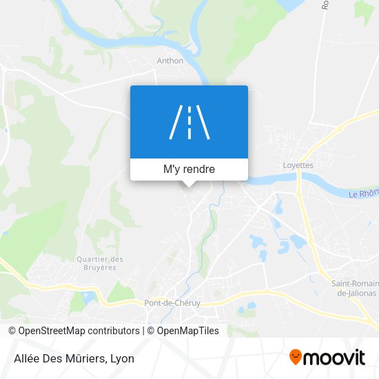 Allée Des Mûriers plan