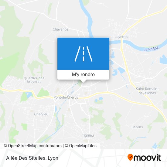 Allée Des Sitelles plan