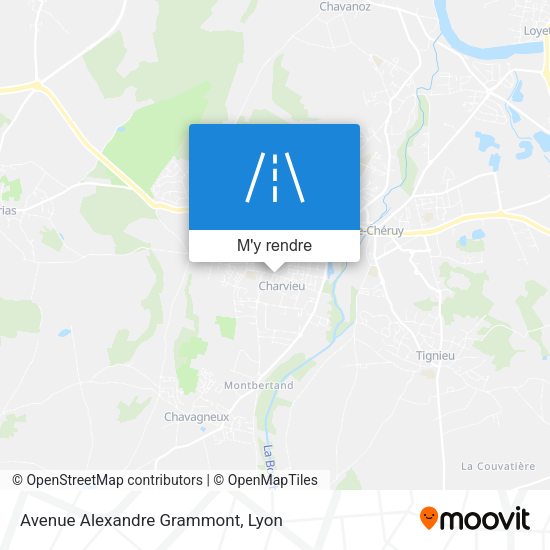 Avenue Alexandre Grammont plan