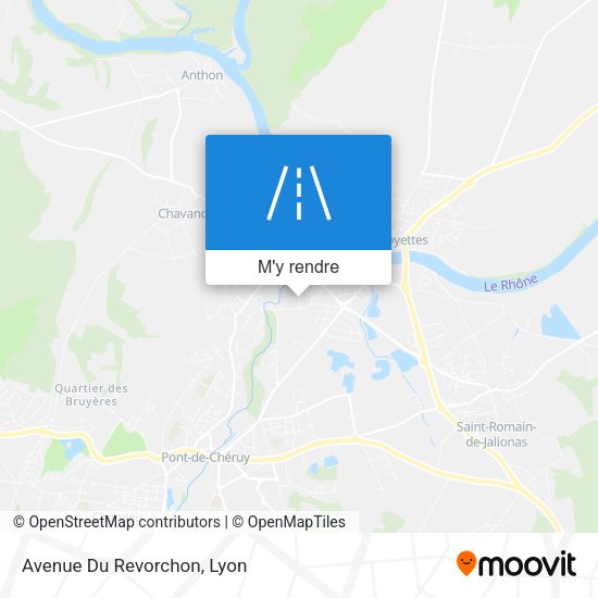 Avenue Du Revorchon plan