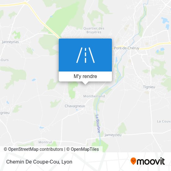 Chemin De Coupe-Cou plan