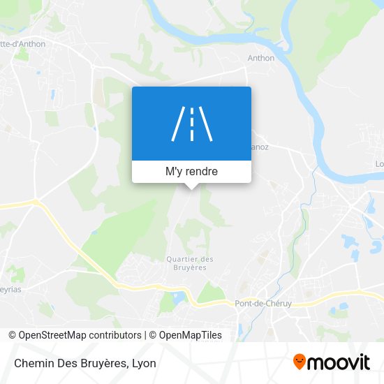 Chemin Des Bruyères plan