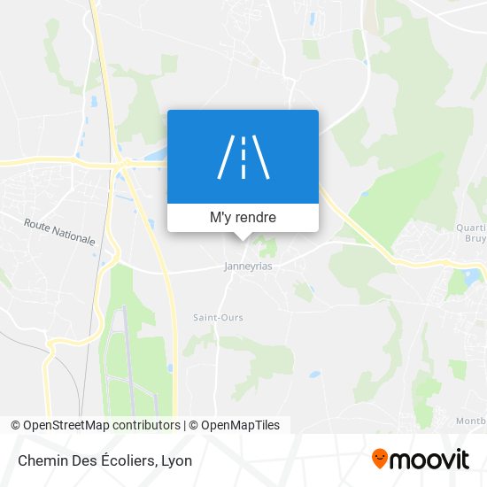 Chemin Des Écoliers plan