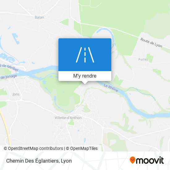Chemin Des Églantiers plan