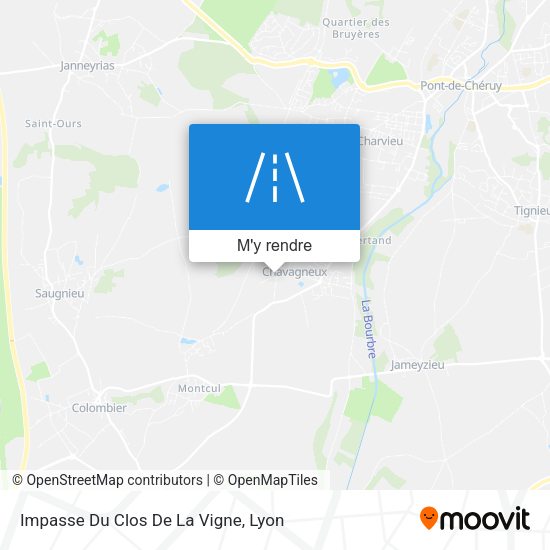 Impasse Du Clos De La Vigne plan