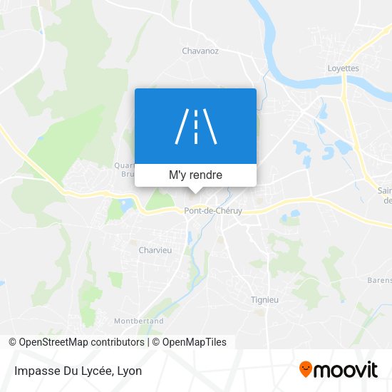 Impasse Du Lycée plan
