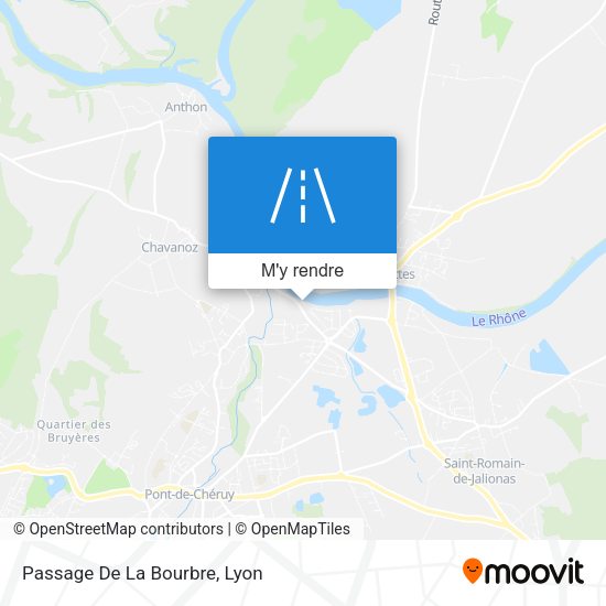 Passage De La Bourbre plan