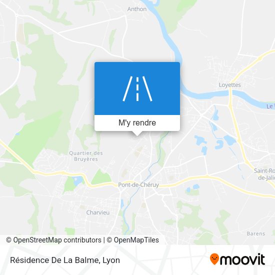 Résidence De La Balme plan