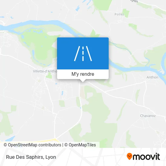 Rue Des Saphirs plan