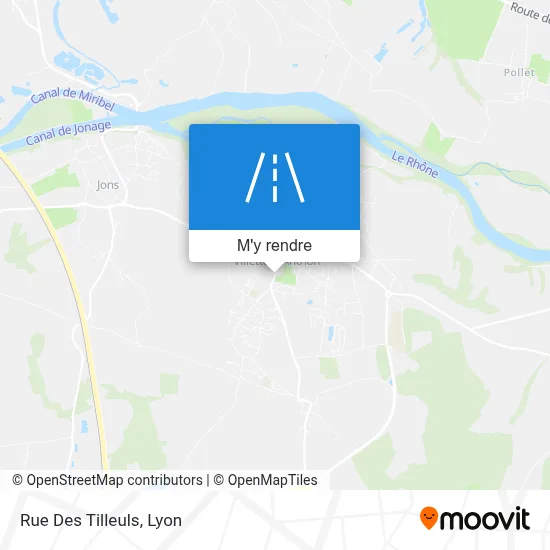 Rue Des Tilleuls plan