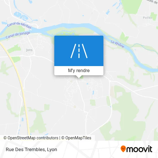 Rue Des Trembles plan