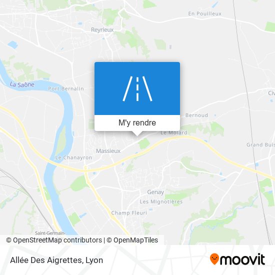 Allée Des Aigrettes plan