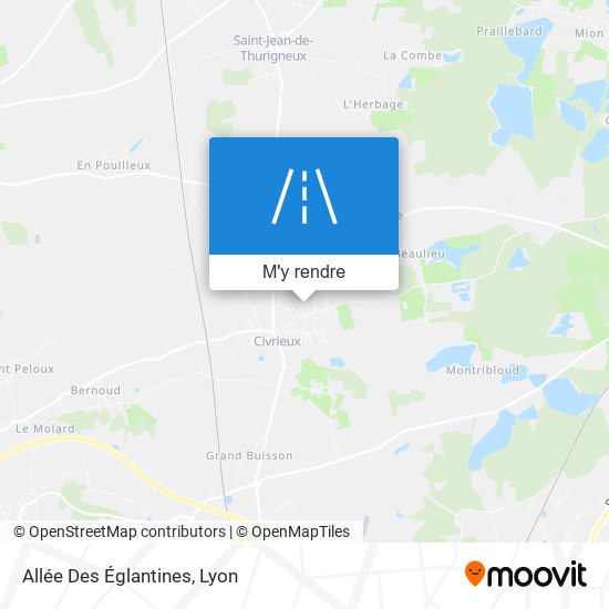 Allée Des Églantines plan