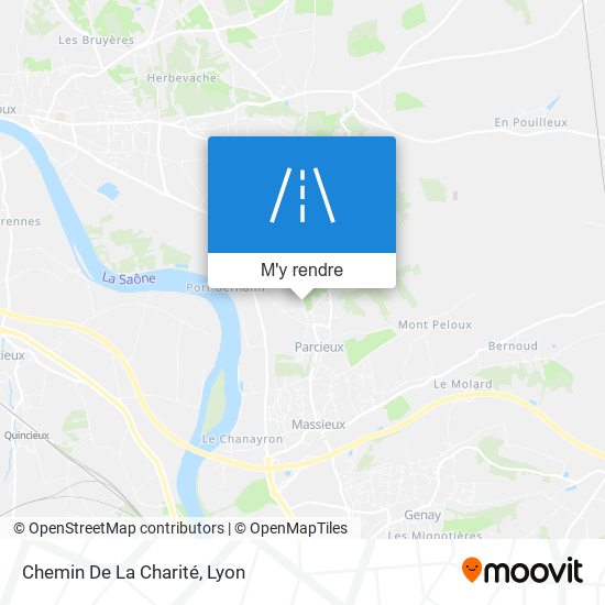 Chemin De La Charité plan