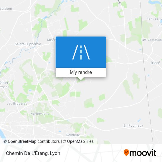 Chemin De L'Étang plan