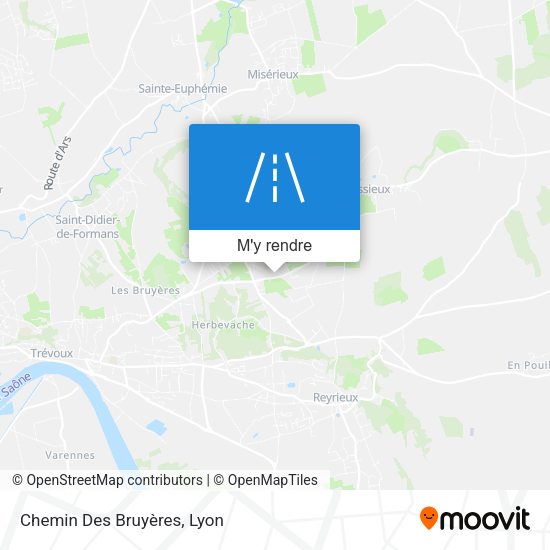 Chemin Des Bruyères plan