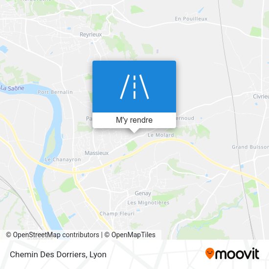 Chemin Des Dorriers plan