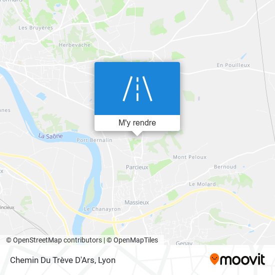 Chemin Du Trève D'Ars plan