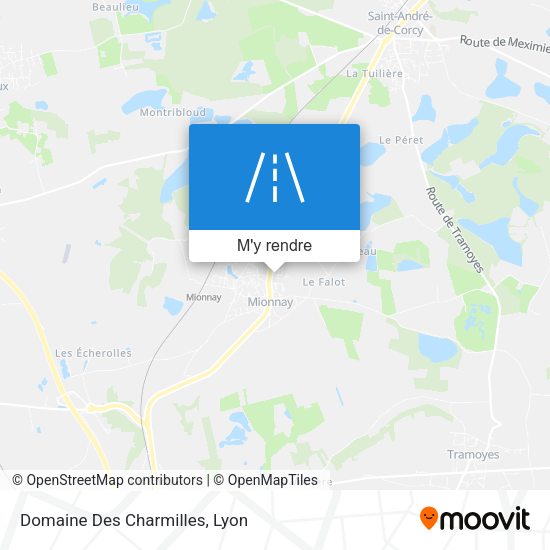 Domaine Des Charmilles plan