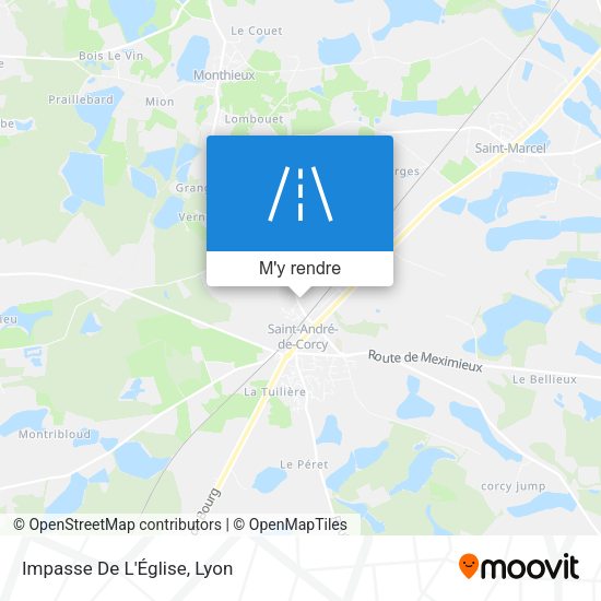 Impasse De L'Église plan