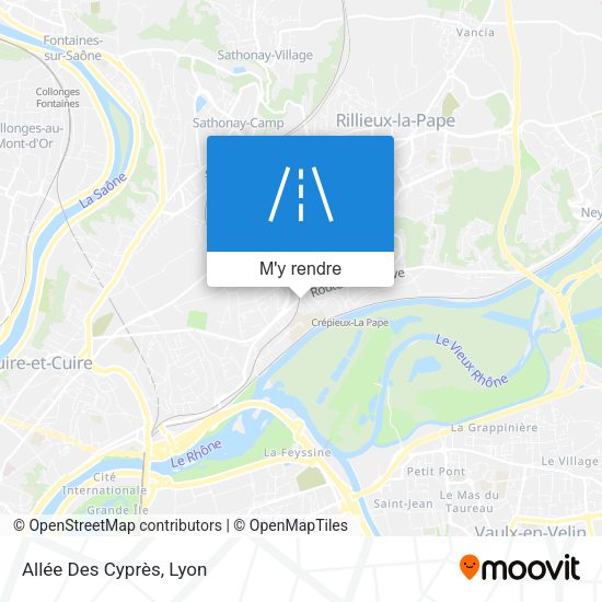 Allée Des Cyprès plan