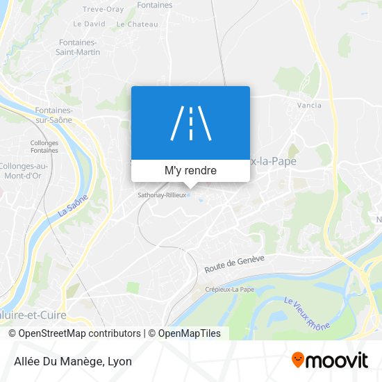 Allée Du Manège plan