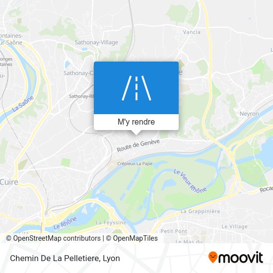 Chemin De La Pelletiere plan