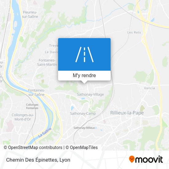 Chemin Des Épinettes plan