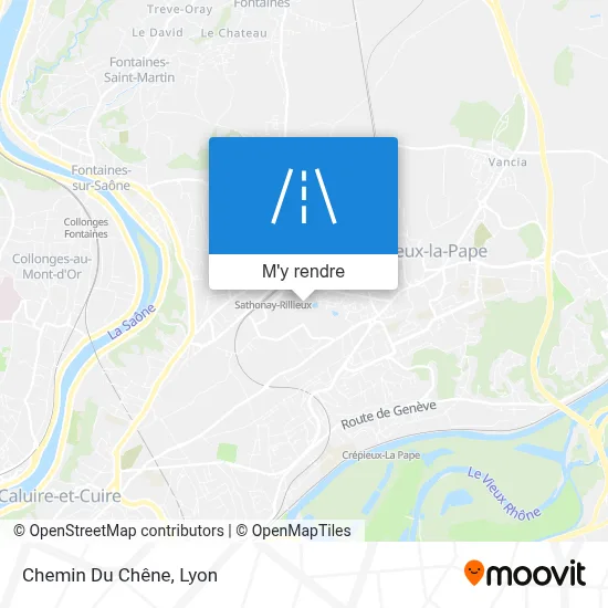 Chemin Du Chêne plan