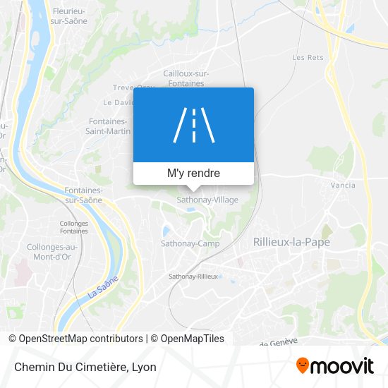 Chemin Du Cimetière plan