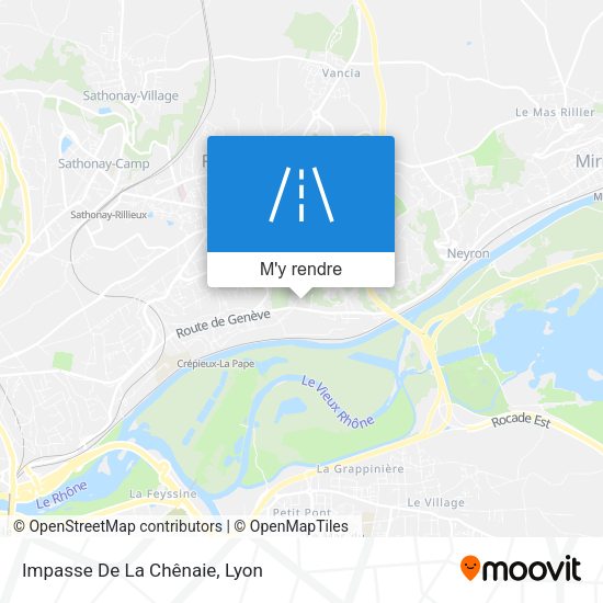 Impasse De La Chênaie plan