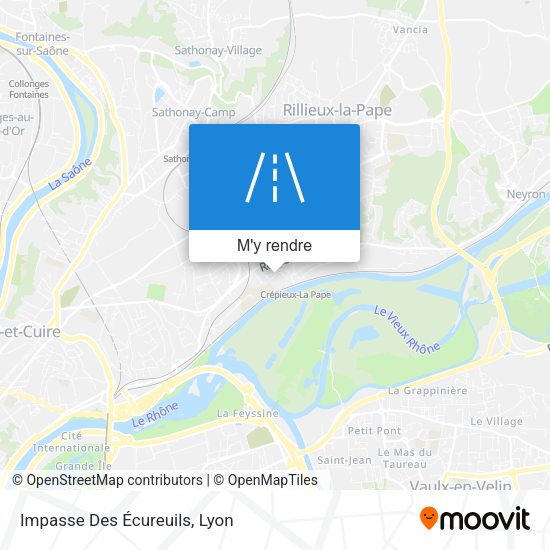 Impasse Des Écureuils plan