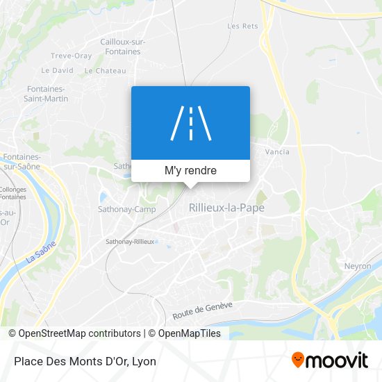 Place Des Monts D'Or plan