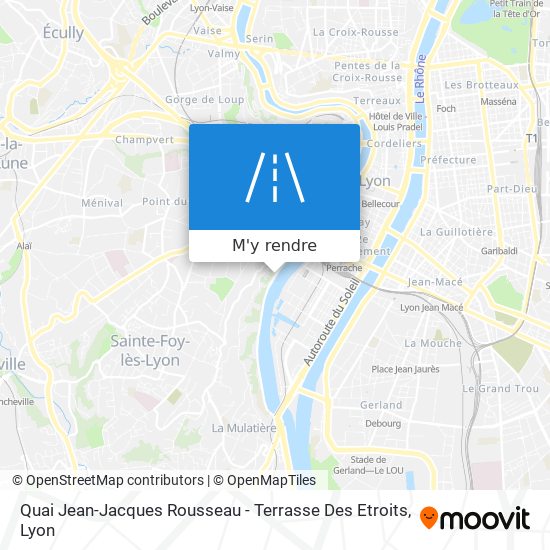 Quai Jean-Jacques Rousseau - Terrasse Des Etroits plan