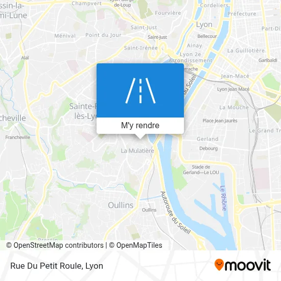 Rue Du Petit Roule plan