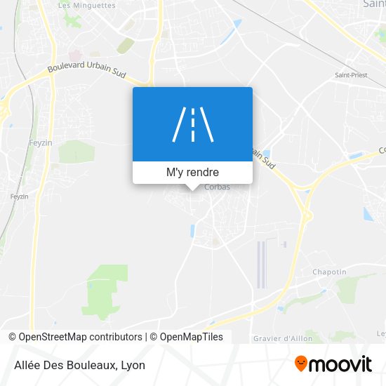 Allée Des Bouleaux plan