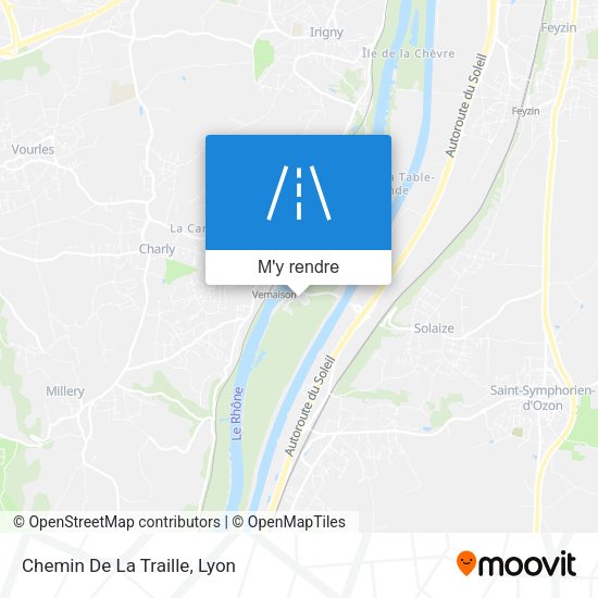 Chemin De La Traille plan