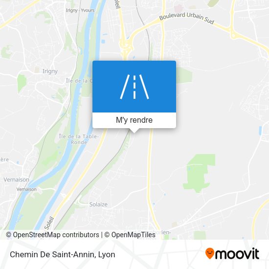 Chemin De Saint-Annin plan