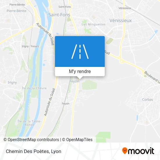 Chemin Des Poètes plan