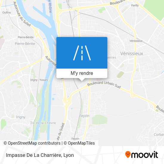 Impasse De La Charrière plan