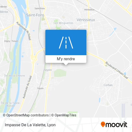 Impasse De La Valette plan
