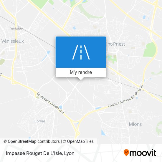 Impasse Rouget De L'Isle plan