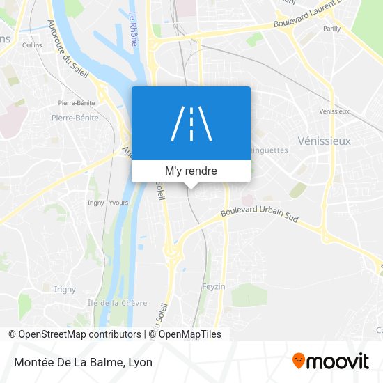 Montée De La Balme plan