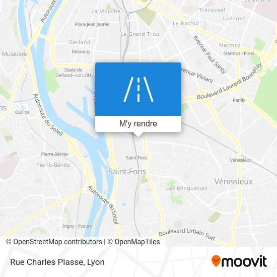 Rue Charles Plasse plan