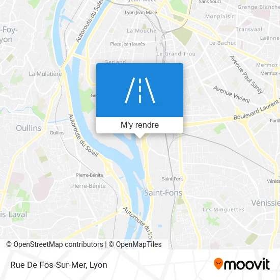 Rue De Fos-Sur-Mer plan