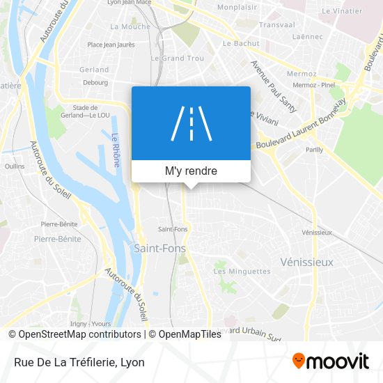 Rue De La Tréfilerie plan