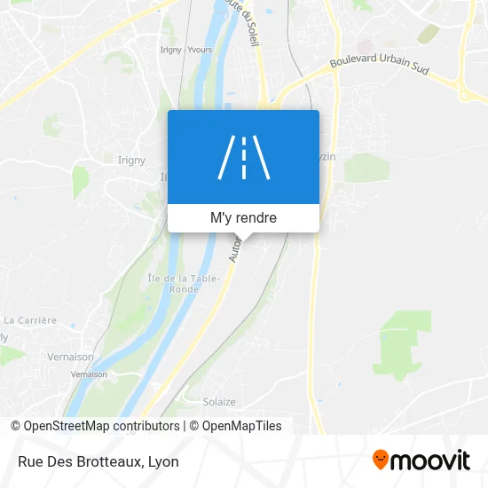 Rue Des Brotteaux plan