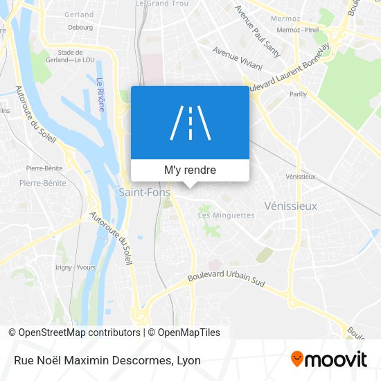 Rue Noël Maximin Descormes plan