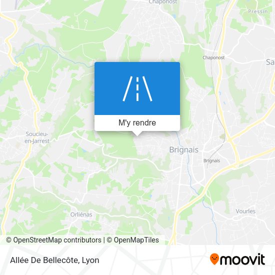 Allée De Bellecôte plan